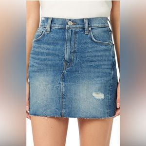 Hudson jean miniskirt vivid skirt, size 28